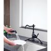 Anzzi Highland Single-Handle Standard Kitchen Faucet in Oil Rubbed Bronze KF-AZ224ORB